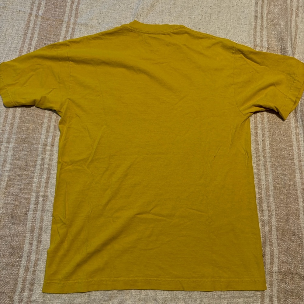 Worn once Diamond Cross Ranch Jackson Hole Wyoming shirt yellow - Picture 4 of 6